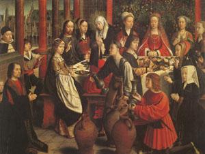 Gerard David The Marriage at Cana (mk05) oil painting image